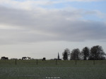 Zicht op het dorp